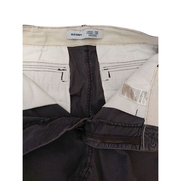Old Navy Gray Chinos Versatile Straight Leg - Picture 7 of 9